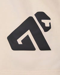 Beige Bamboo Oversized T-Shirt, detail